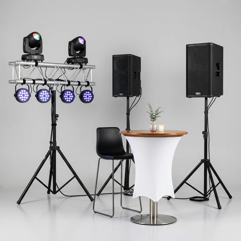 Aluguel de equipamentos para eventos em Cagliari