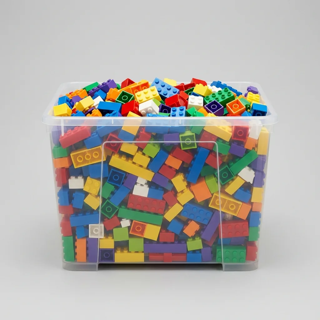 Alugue peças de LEGO por quilo em Cagliari