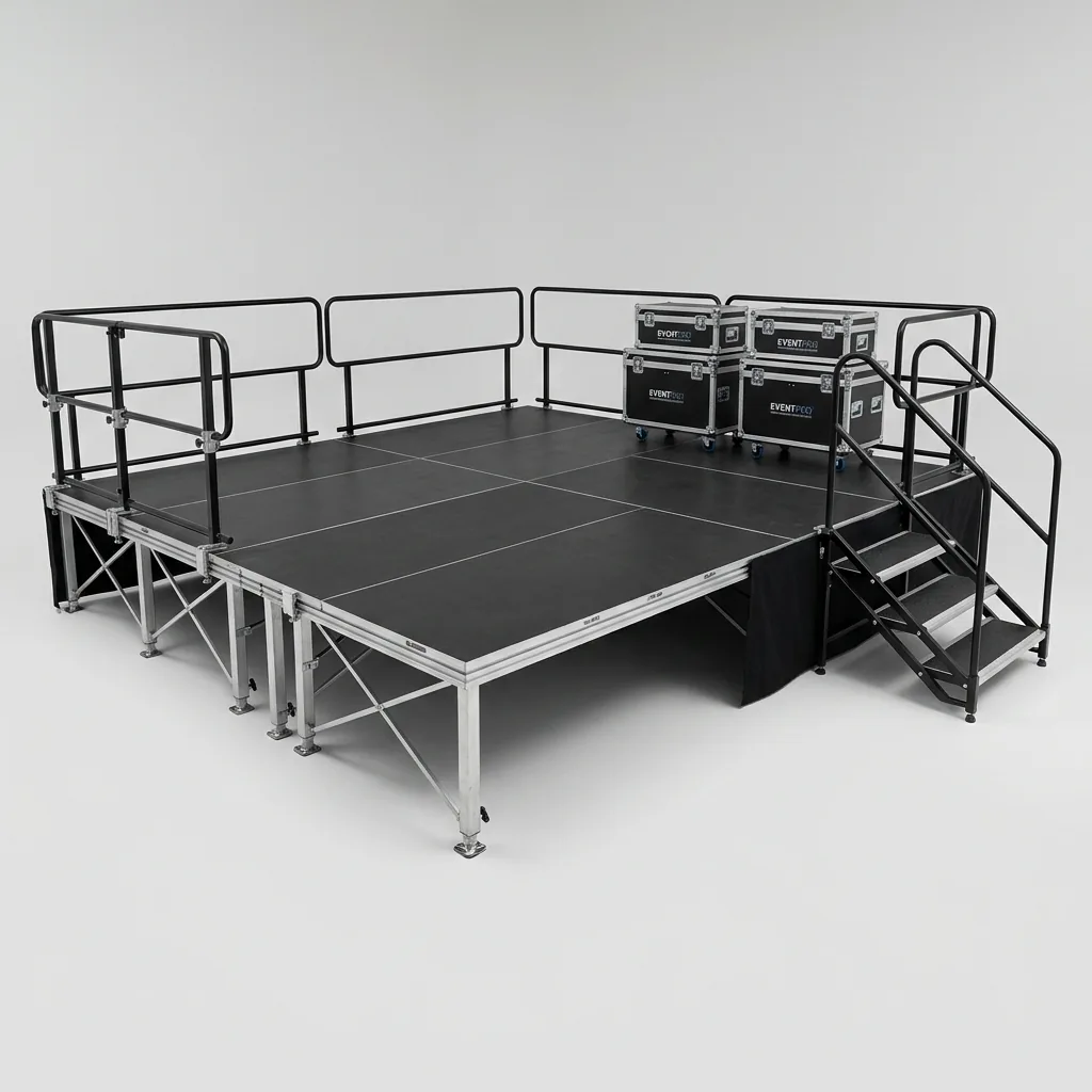 Aluguel de palco modular em Cagliari